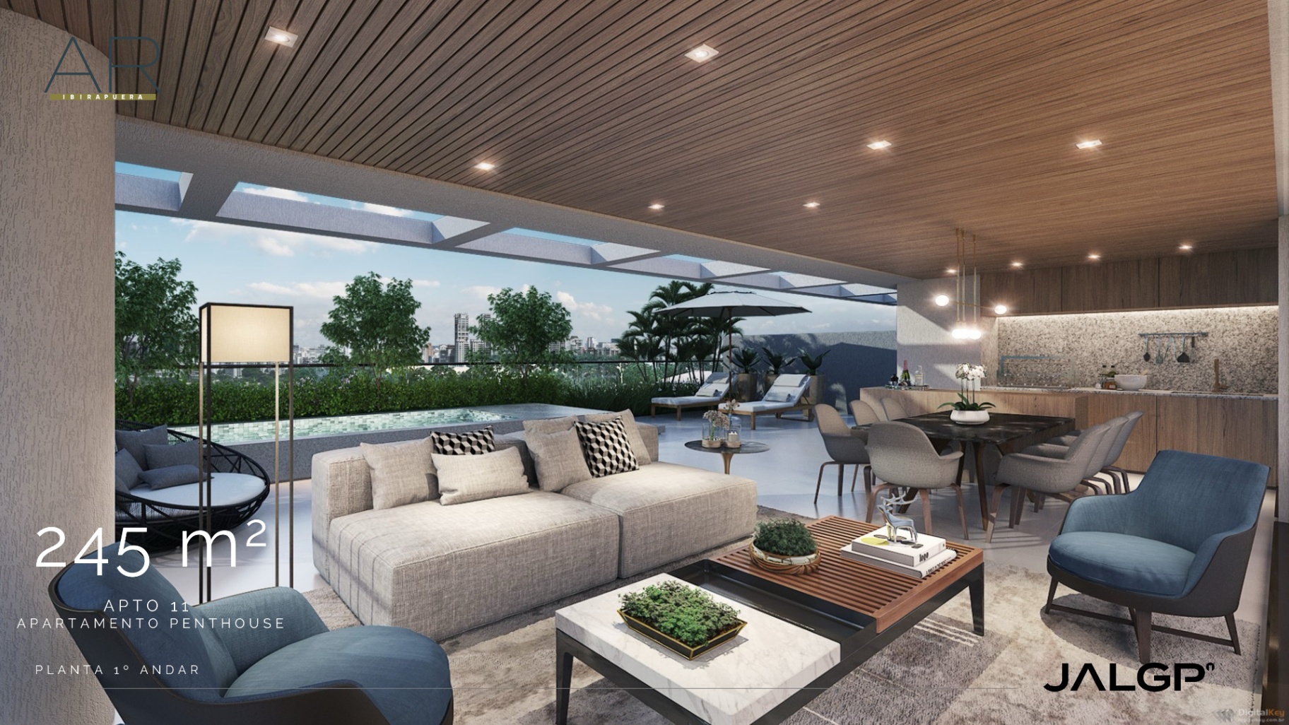 AR Ibirapuera - Apto 11 Penthouse